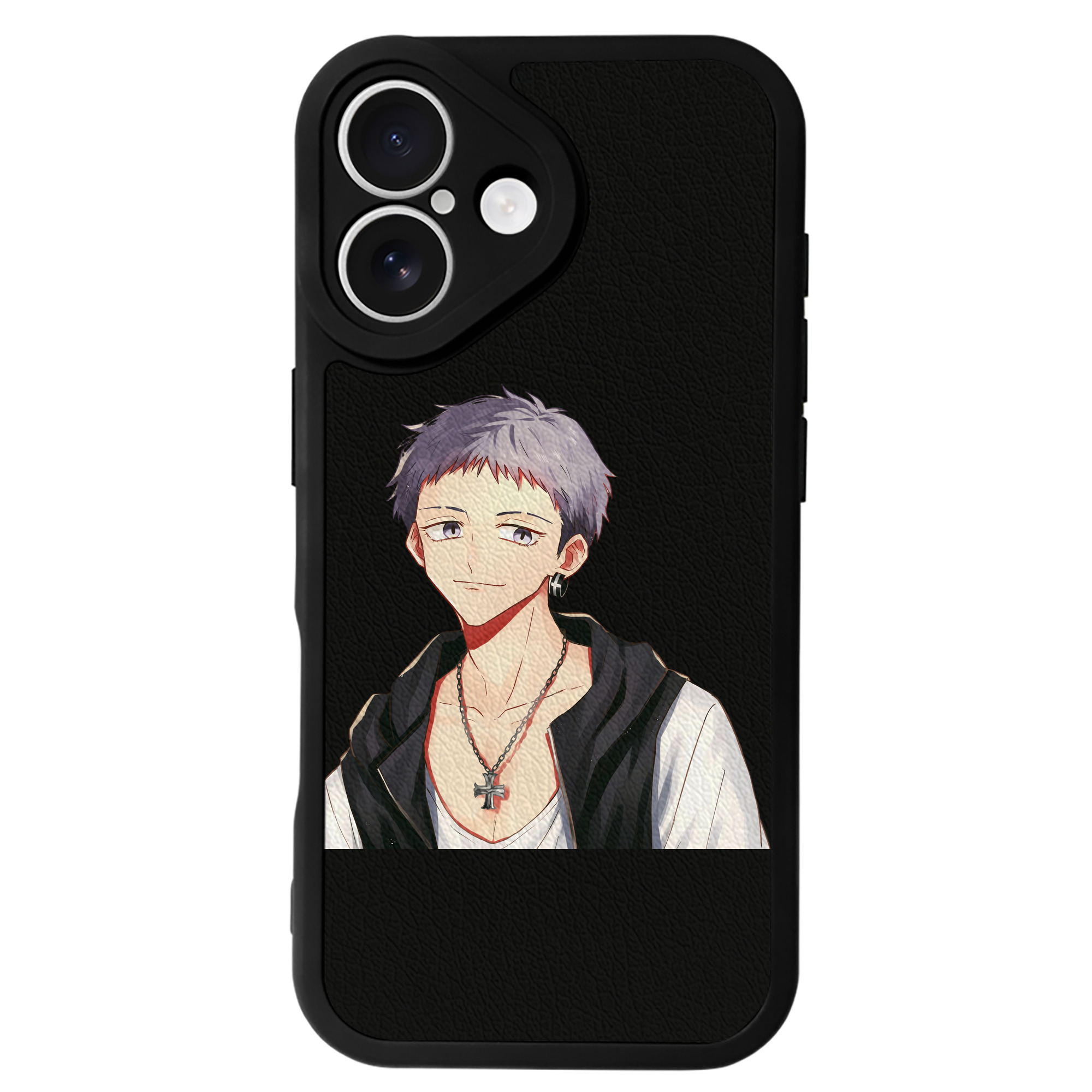 （画像用） 東京リベンジャーズ Tokyo Revengers 【iPhone 16シリーズ対応】シリコンスマホケース（レザー調） 材質：シリコン